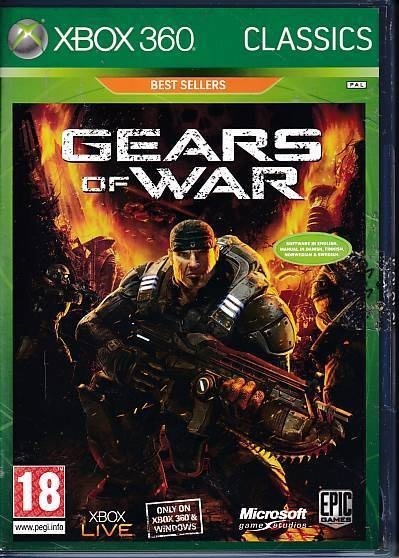 Gears of War - XBOX 360 - Classics (B Grade) (Genbrug)